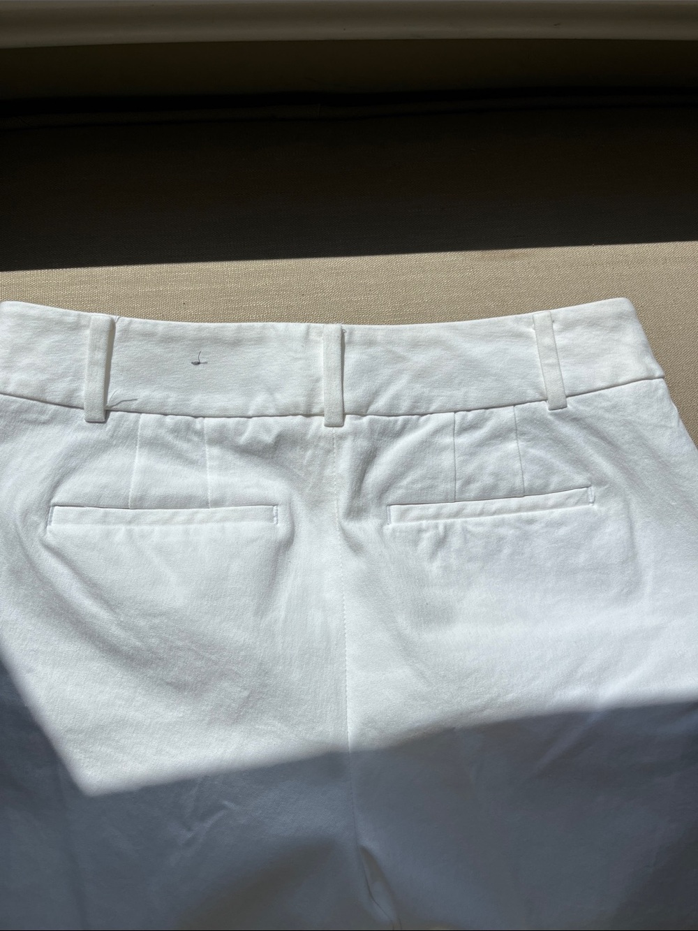 Talbots Newport White Pants  Size 2 - Picture 3 of 5